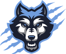 Canyon West Plains Wolves logo